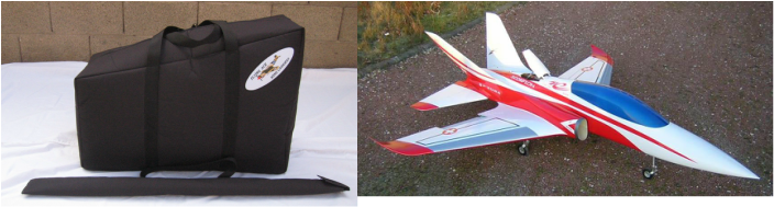 RC Jet Wing Bag by AceWingCarrier.com