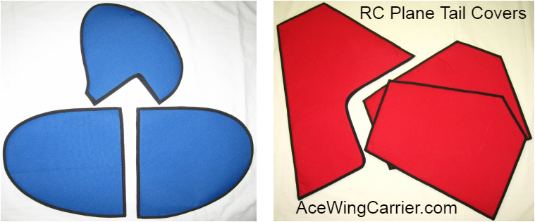 RC Plane Tail Covers, Wing Bags