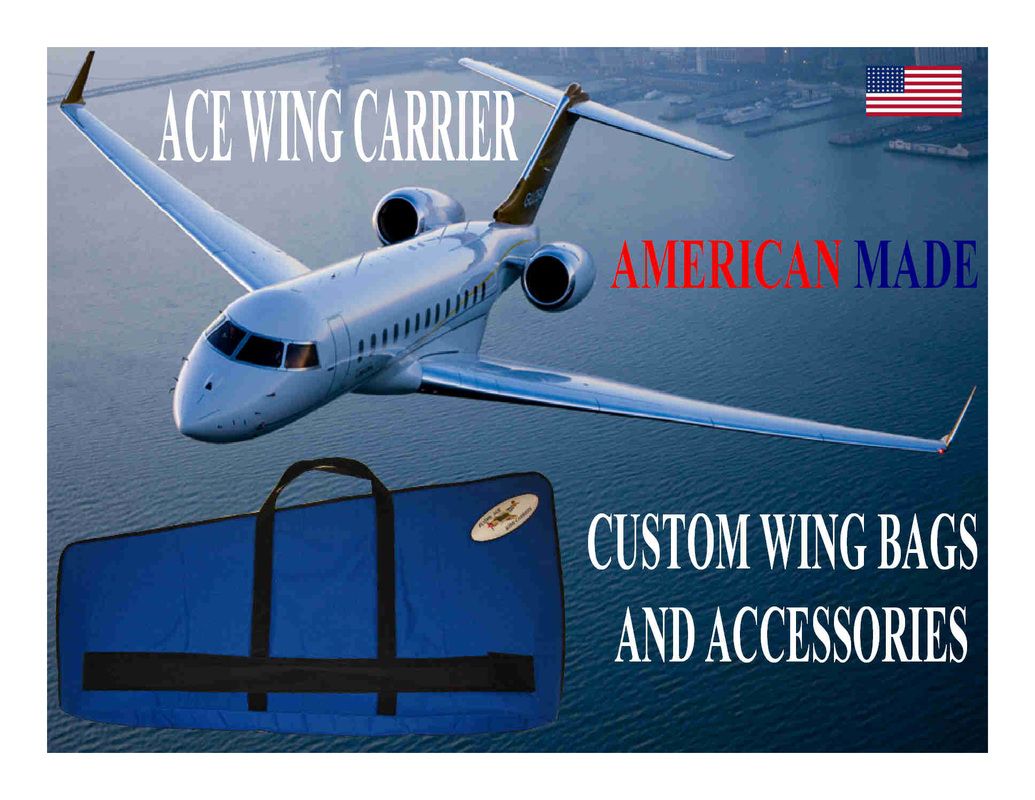 RC Wing Bags, RC Wing Carrier, RC Wing Bags, by Ace Wing Carrier Customs.