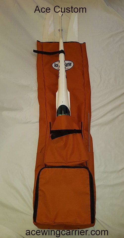 Glider Bag Backpack, Sailplane Bag Backpack, Glider Carrier,RC Glider Backpack | Ace Wing Carrier, Ace Customs