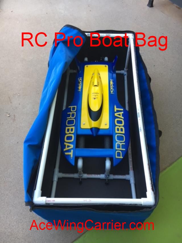 RC Boat Storage Bag, Boat Carry Bag, Hauler | AceWingCarrier.com