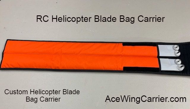 RC Helicopter Blade bags | Ace Customs