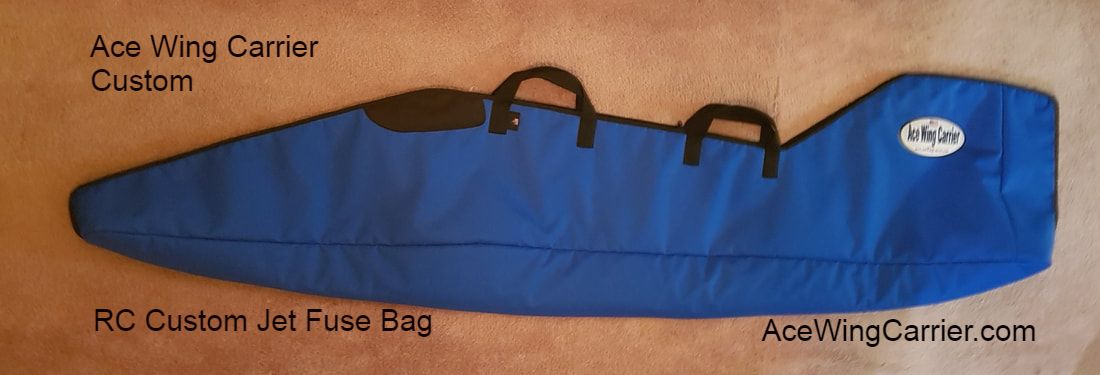 Jet Fuselage Bag, Wing Bag, Wing Carrier, Custom Wing Bag | Ace Wing Carrier