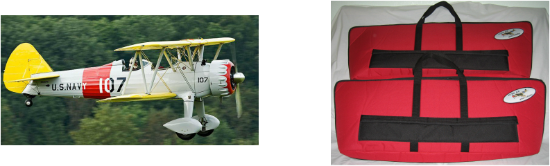 RC Wing Bag, RC Wing Carrier, RC Custom Wing Bags, Ace Wing Carrier, Customs.