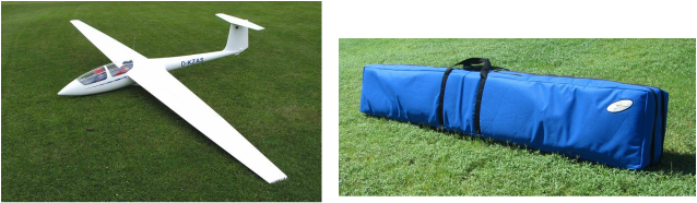 RC Glider Bag, RC Sailplane Bag, RC Scale Glider Bag, Ace Wing Carrier Customs.