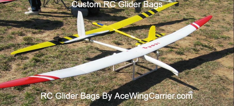 RC Glider Bag, RC Custom Sailplane Bag, Ace Wing Carrier