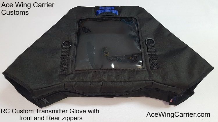 RC Transmitter Glove, RC Transmitter Winter Glove, by Ace Wing Carrier Customs.