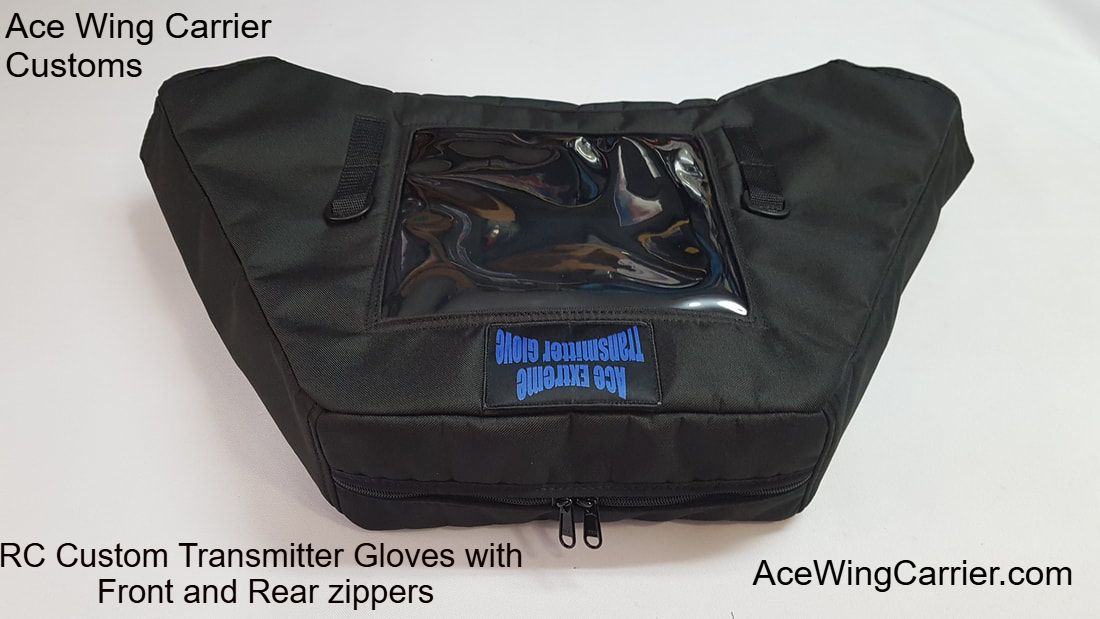 RC Transmitter Gloves / RC Transmitter Winter Glove, by Ace Wing Carrier Customs.