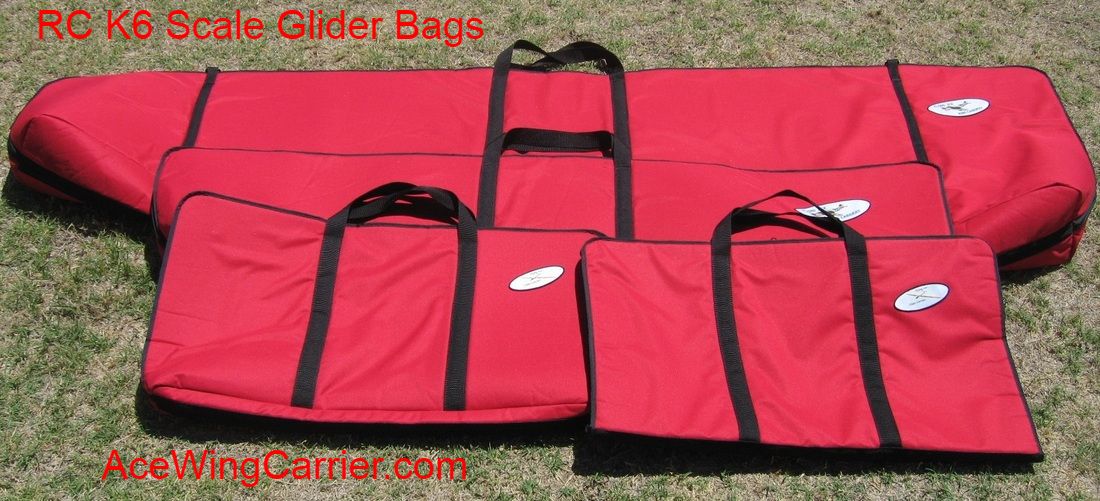 RC Wing Bag, RC Glider Bag, RC Scale Glider Bag | AceWingCarrier.com