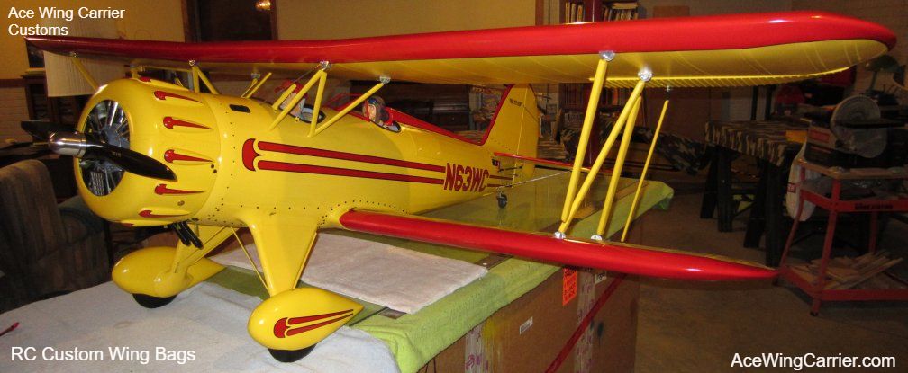 RC Wing Bag, RC Wing Carrier, RC Custom Wing Bags, Ace Wing Carrier, Customs.