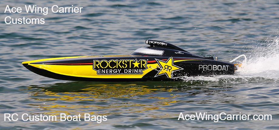 RC Boat Bag, RC Rock Star Boat Bag, Ace Wing Carrier.