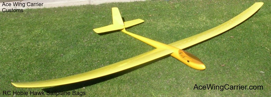 RC Hobi Hawk Glider Bags, by Ace Wing Carrier Customs.