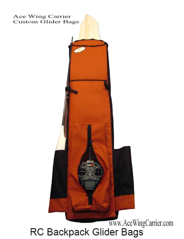 RC Glider Backpack, RC Glider Bag, Ace Wing Carrier