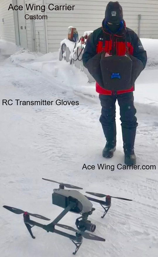RC Transmitter Glove, Ace Wing Carrier