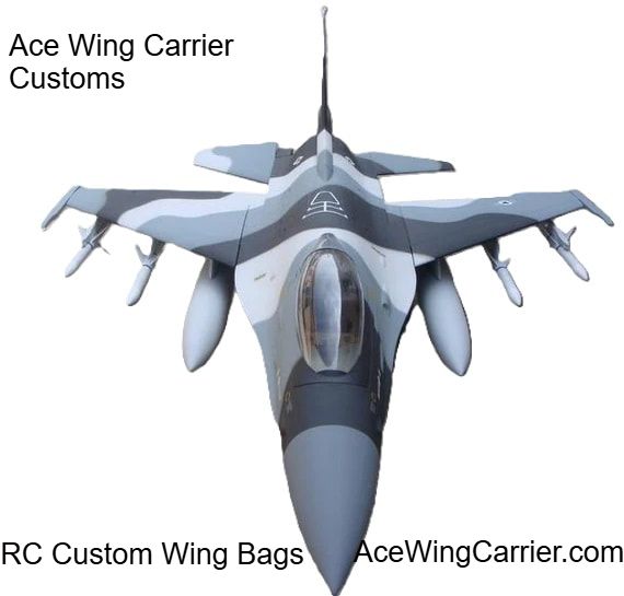 RC Jet Wing Bag, RC Jet Wing Carrier, by Ace Wing Carrier Customs.