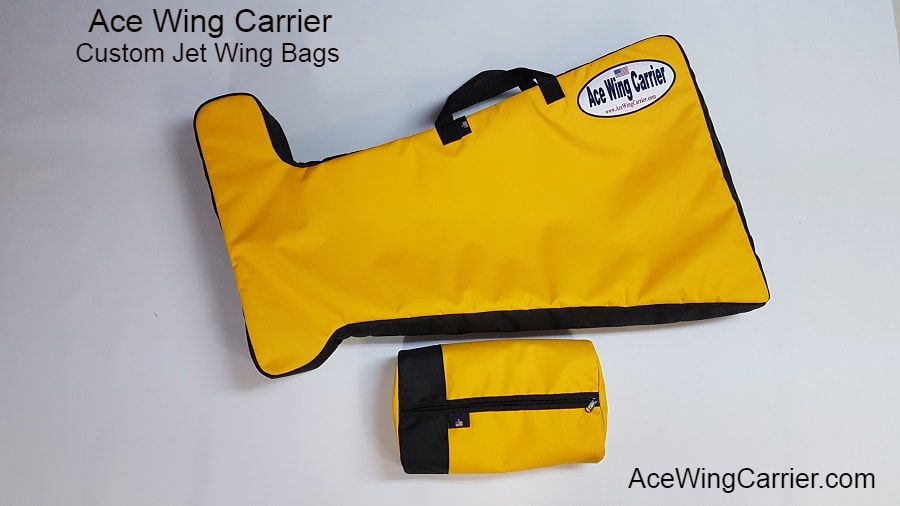 RC Wing Bag, RC Wing Carrier, RC Jet Wing Bag L39, by Ace Wing Carrier Customs.