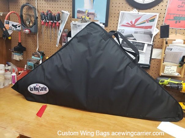 RC Wing Bag, RC Wing Carrier, RC ​Sky Master F-4 Jet 1:7th Scale Sundowner, by Ace Wing Carrier Customs.