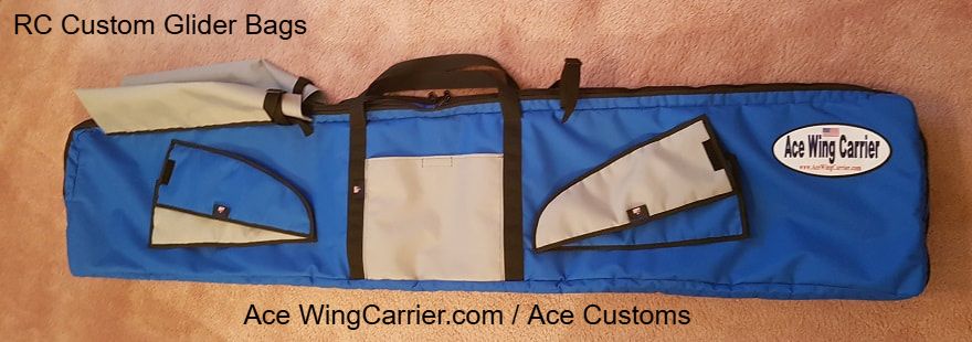 RC Glider Bag, RC Sailplane Bag, RC Wing Bags, AceWingCarrier.com
