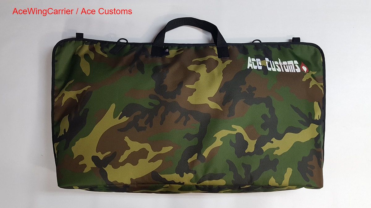RC Wing Bag, RC Wing Carrier, by Ace Wing Carrier Customs.