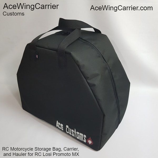 RC Losi Promoto MX Motorcycle Storage Bag, Carrier, Hauler, Ace Wing Carrier.