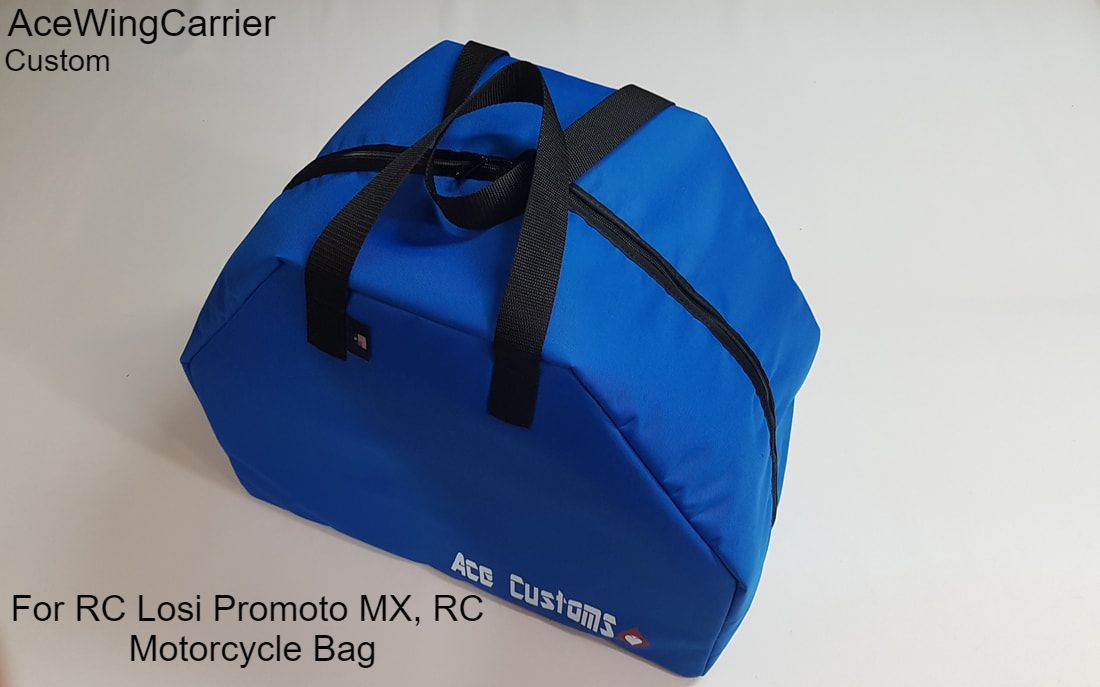 RC Losi Promoto MX RC Motorcycle Bag, Storage, Carrier, Hauler, Ace Wing Carrier
