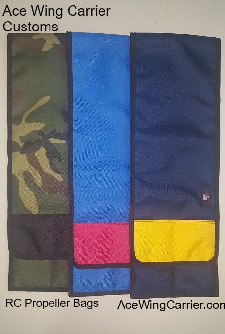 RC Propeller Bag by Ace Wing Carrier Customs.