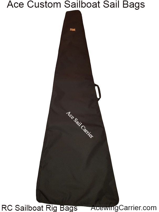 RC Sailboat Rig Bag by Ace Wing Carrier, Customs.