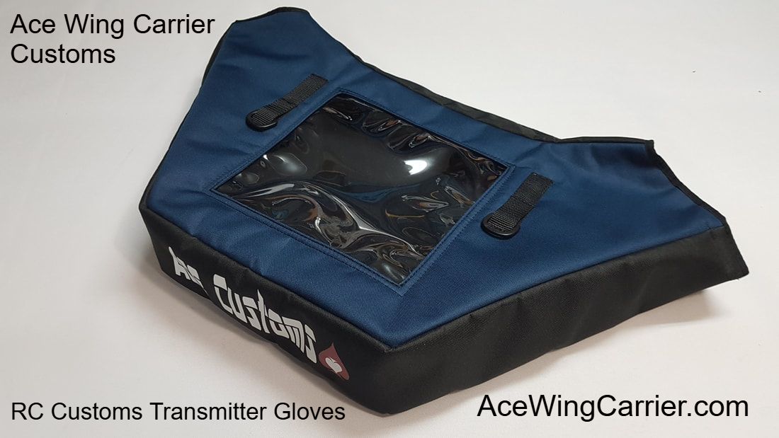 RC Transmitter Gloves, by Ace Wing Carrier Customs.