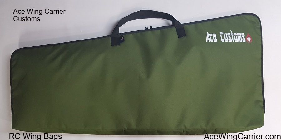 RC Wing Bags, RC Wing Carrier, by Ace Wing Carrier Customs.