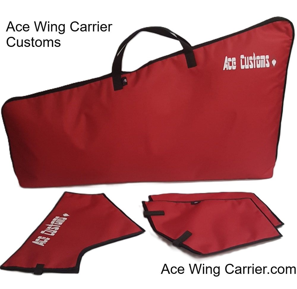 RC Wing Bag, RC Wing Carrier, RC Airplane Wing Bags, by Ace Wing Carrier