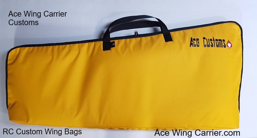 RC Wing Bag, RC Wing Carrier, by Ace Wing Carrier Customs.