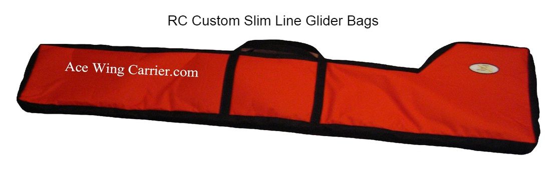 RC Glider Bag, RC Sailplane Bag, RC Slim glider Bag, Ace Wing Carrier Customs.