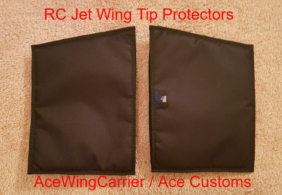 RC Wing Bag, RC Wing Carrier, RC Wing Tip Protectors, by Ace Wing Carrier Customs.