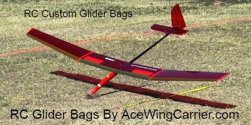 RC Custom Glider Bag, RC Sailplane Bag, Ace Wing Carrier