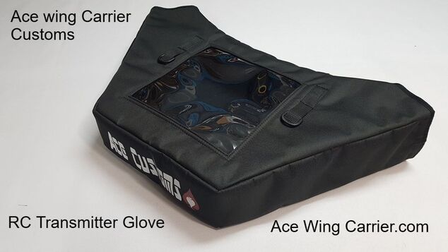 RC Transmitter Glove, Ace Wing Carrier Customs.