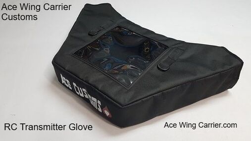 RC Transmitter Glove, RC Transmitter Winter Case, by Ace Wing Carrier
