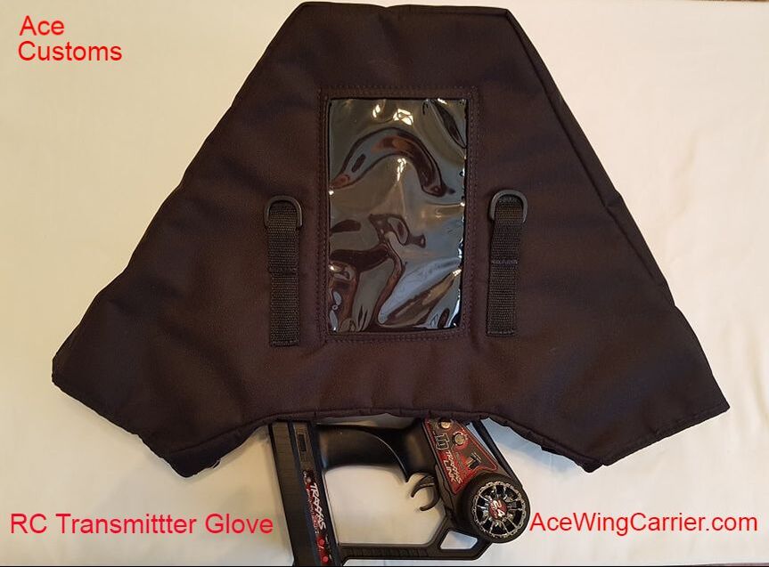 RC Transmitter Glove for Cars, by Ace Wing Carrier Customs.