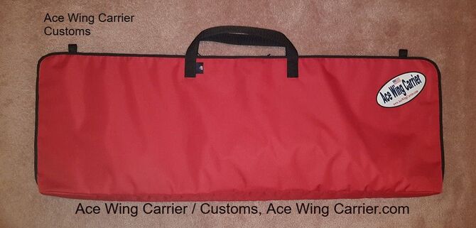 RC Wing Bag, RC Wing Tote, RC Custom Wing Carrier, Ace Wing Carrier, Customs.