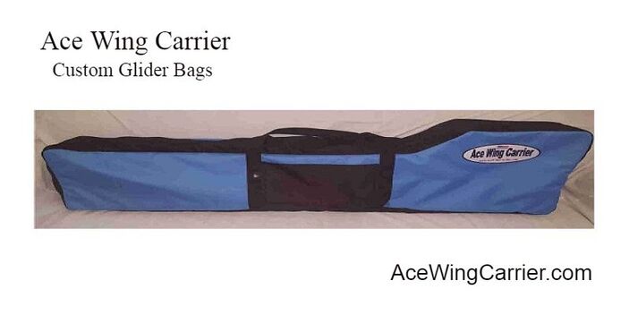 RC Glider Bag, RC Sailplane Bags, Ace Wing Carrier Customs.