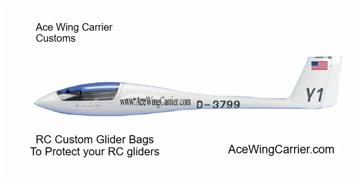 RC Glider Bag, RC Sailplane Bag, AceWingCarrier.com