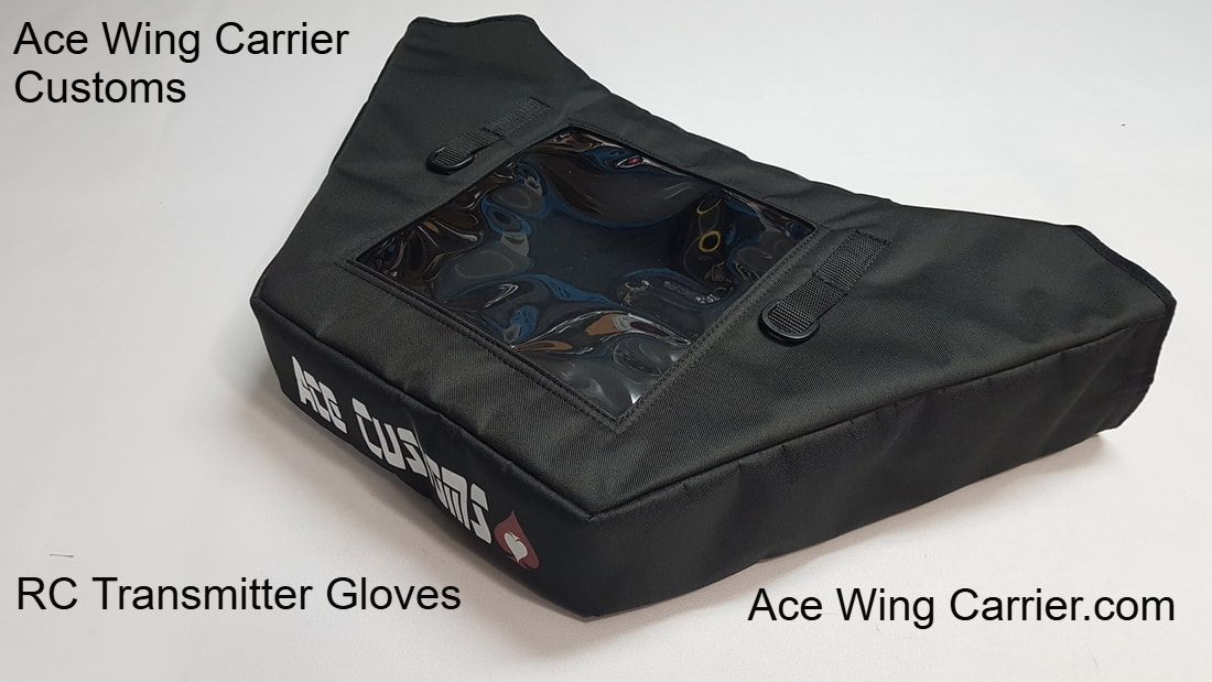RC Transmitter Glove, by Ace Wing Carrier, Customs