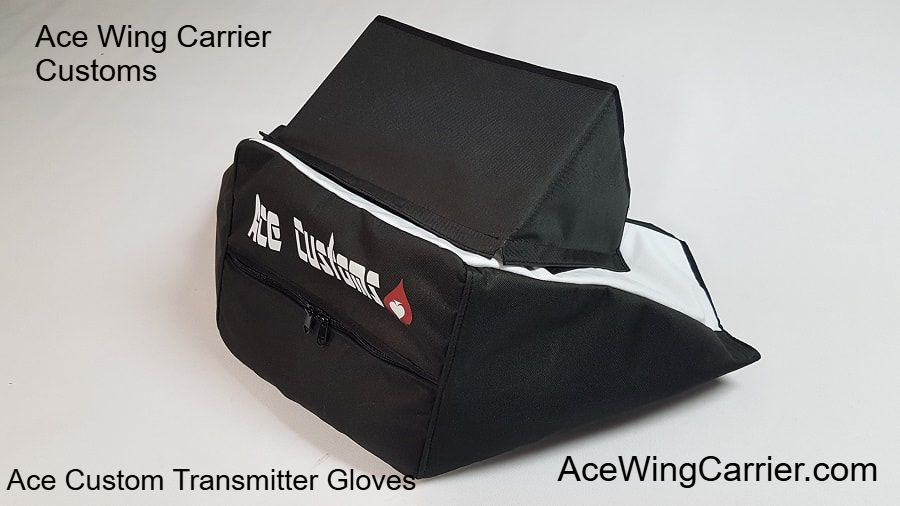RC Transmitter Glove, RC Transmitter Winter Glove by Ace Wing Carrier Customs.