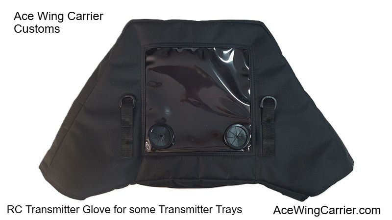 RC Transmitter Glove, RC Transmitter Mitt by Ace wing Carrier.