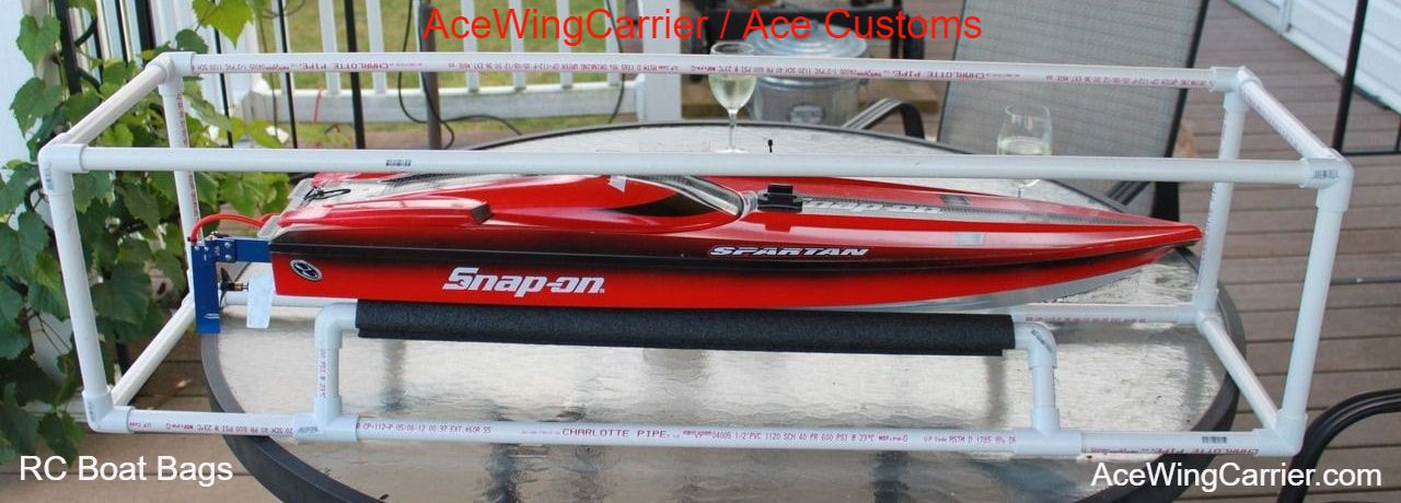 RC Boat Bag, RC Boat Storage Bag, RC Boat Carrier | Ace Wing Carrier.